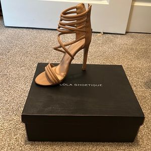 Lola Shoetique Strappy Heels